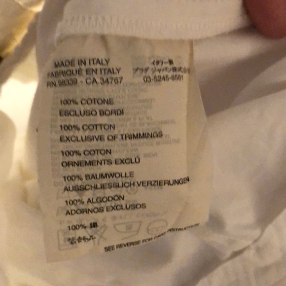 Prada White Pants - Picture 5 of 14